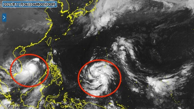 【台風情報】台風26号（フォンウォン）発生　ダブル台風に　"非常に強い”勢力で北上へ　予想進路は？|TBS NEWS DIG