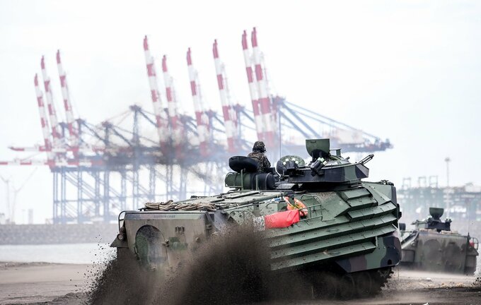 台湾、2027年に中国軍が侵攻と初めて想定－今夏に大規模軍事演習