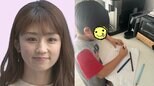 【 小倉優子 】　「将来何になるんだろう」　キッチンで黙々と悟空を描く　次男の才能に期待　「好きなことを思いっきり楽しんでほしい」|TBS NEWS DIG