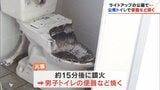 桜ライトアップの公園 公衆トイレの便器焼く 近くで不審火も(福島県) | 福島のニュース│TUF