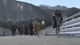 大規模な地すべり災害のあと、3年間地域をつないだ仮橋とお別れ　地元住民や工事関係者が名残惜しむ　岩手・西和賀町　|　IBC NEWS | IBC岩手放送