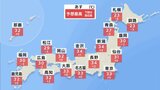 【9月13日 明日の天気】秋雨前線で北日本や日本海側は雨　広く厳しい残暑|TBS NEWS DIG