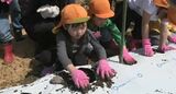 「大きくなあれ」特産の"加賀丸いも” 園児たちが種いも植えに挑戦 石川・能美市|TBS NEWS DIG
