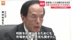 植田総裁「市場参加者の意見も聞きたい」日銀、国債買い入れ減額方針決定も　具体策は先送り　1ドル158円台まで円安進む| TBS CROSS DIG with Bloomberg