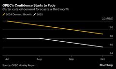 世界石油需要の伸び、ＯＰＥＣが３カ月連続で見通し下方修正－月報| TBS CROSS DIG with Bloomberg