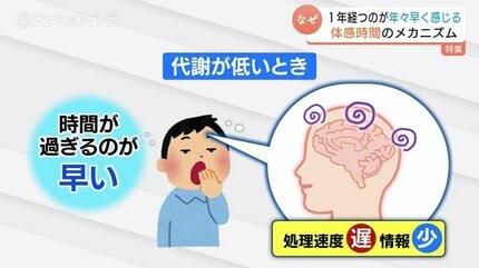 上がっていくのに時間はかかるけど、下がっていく時間は早いね 土日の体感時間を“1週間”に延ばせる!? 目からウロコの「時間の長さ