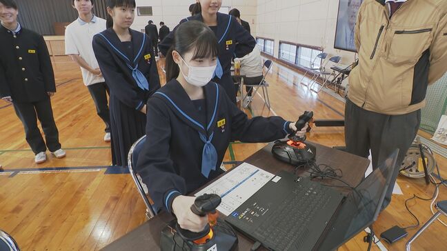「先端技術」学んで子どもたちのデジタル力向上へ　中学生が建設現場のデジタル機器体験|TBS NEWS DIG