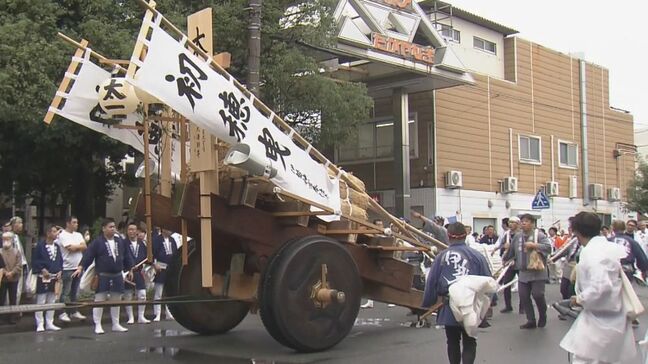 新米などを伊勢神宮に奉納する｢初穂曳｣  約1600人が威勢のいい掛け声とともに外宮へ|TBS NEWS DIG