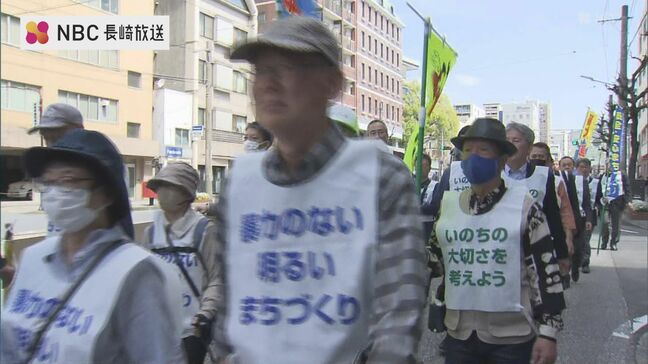 伊藤 元市長 銃撃事件から18年  暴力追放「いのちを守る」長崎市民集会|TBS NEWS DIG