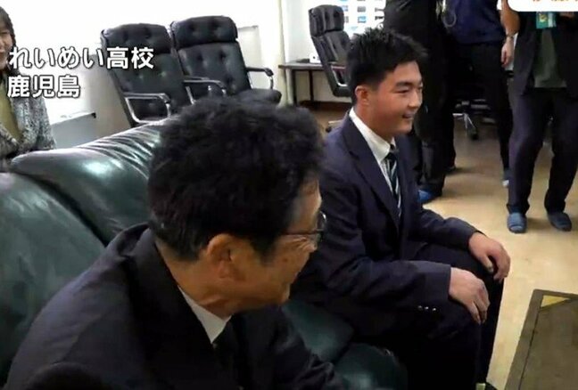 プロ野球・楽天ドラ5 伊藤大晟投手に指名あいさつ「プロになる意識高まった」宮城|TBS NEWS DIG