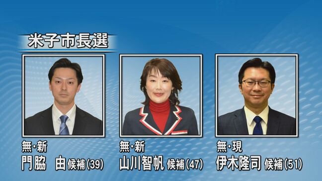 米子市長選挙2025 開票速報(開票終了)|TBS NEWS DIG