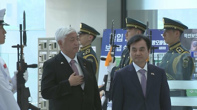 中谷防衛大臣が安国防相と会談 日米韓の協力推進で一致 防衛相の訪韓は10年ぶり|TBS NEWS DIG