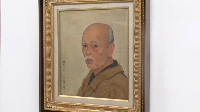 総社市出身の洋画家「満谷国四郎」の油絵やヨーロッパで活躍した画家の作品を展示【総社吉備路文化館】|TBS NEWS DIG