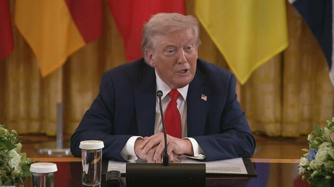 トランプ大統領　ウクライナへの「安全の保証」に関連し「現地にアメリカ軍を派遣することはない」|TBS NEWS DIG