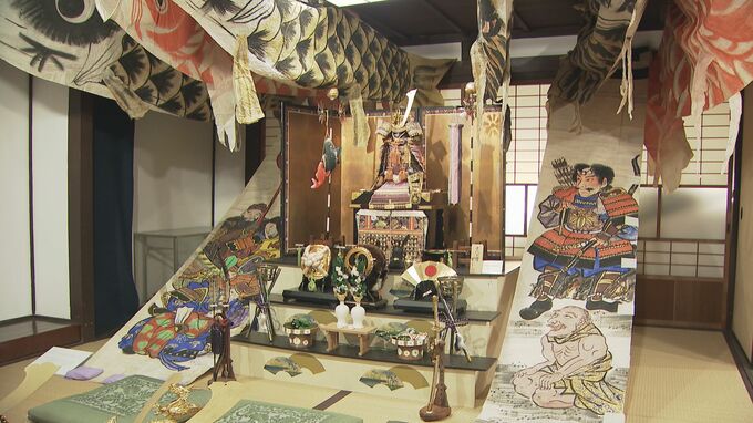 企画展「端午の節句」　回船業などで活躍した名家の五月飾りを展示　山口・光|TBS NEWS DIG