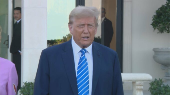 トランプ前大統領　一夜で選挙資金76億円超調達