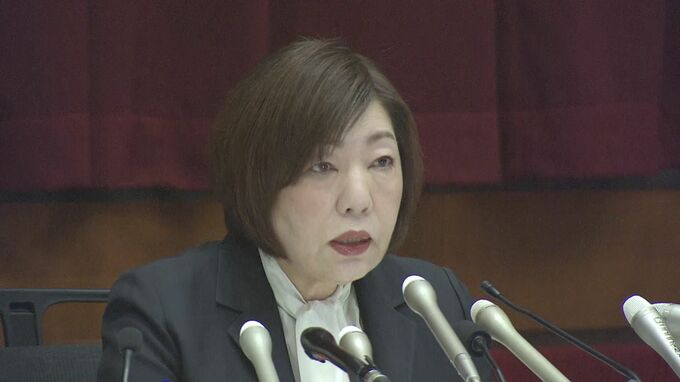 【速報】日大アメフト部廃部については「理事会で継続審議」 会見で林真理子理事長|TBS NEWS DIG