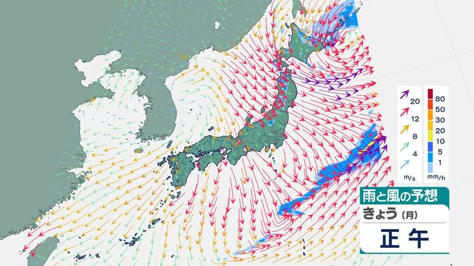 中・浜通りで暴風　今夜遅くまで交通障害など警戒　福島　|　福島のニュース│TUF