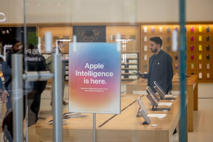 AI投資に慎重なアップルに見直し買い、巨額支出の他社には懸念広がる