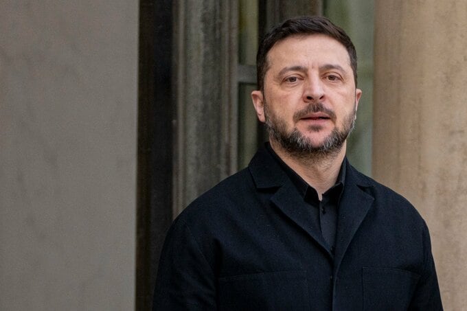 ウクライナ東部の帰属、国民投票にかける可能性－ゼレンスキー氏