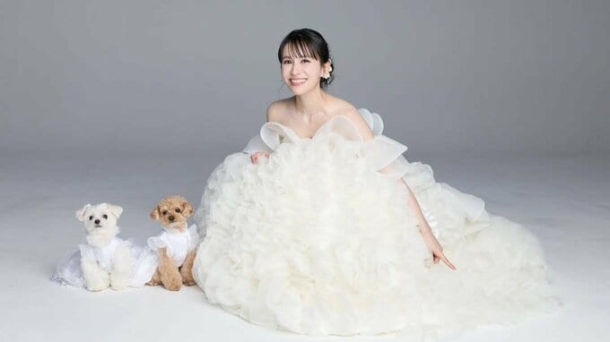 【 Perfume 】あ～ちゃん　ウエディングドレス姿で笑顔〝映画にこんなシーンもあるよ〟フォロワー感嘆「声が出そう」「美しすぎて」|TBS NEWS DIG