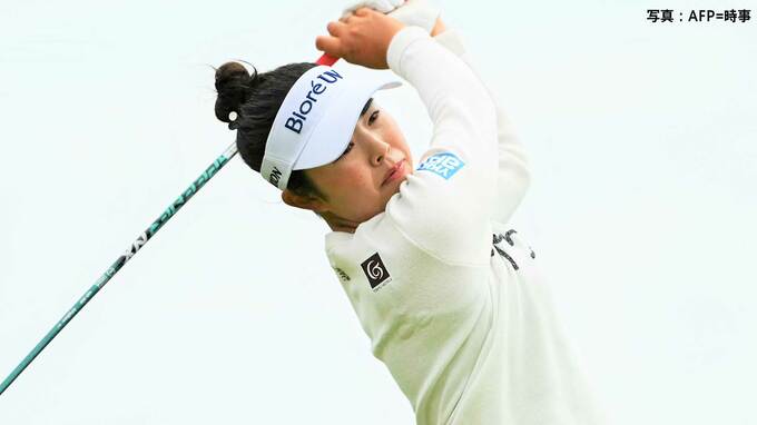 山下美夢有、全英女子制覇から国内凱旋出場も雷雲接近で中断→サスペンデッド 初日12H終え1アンダー暫定21位【ゴルフ】|TBS NEWS DIG