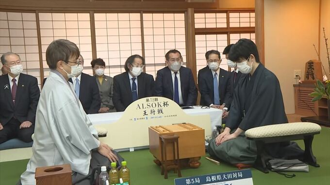 勝てばタイトルに王手　王将戦七番勝負第５局始まる　島根・大田市　|　BSSニュース | BSS山陰放送