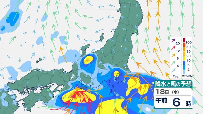 【関東天気】あす18日(木)から天気下り坂へ　17日(水)は貴重な晴れ間真夏の暑さ予想　雨風シミュレーション|TBS NEWS DIG