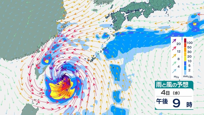 24時間以内に「台風14号」発生か　日本の南にある熱帯低気圧が発達…沖縄地方にかなり近づく予想も【10月4日にかけての雨風シミュレーション】|TBS NEWS DIG