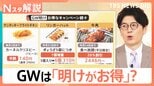 「半額」「増量」「無限」今がお得！？ GW明けの“消費の落ち込み”狙い各社キャンペーン【Nスタ解説】|TBS NEWS DIG