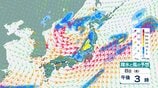 【日本海の低気圧が発達】氷点下21℃の寒気流入、竜巻やひょうのおそれ…北日本から沖縄まで強風・大雨・落雷に警戒【雨と風のシミュレーション】　|　富山のニュース｜天気・防災｜チューリップテレビ