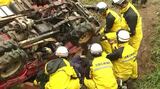 5年で41件の死亡事故　農業用車両の横転事故を想定した救助訓練（長野・小布施町）|TBS NEWS DIG