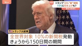 “10％”新トランプ関税が発動　日本企業は戦略見直し、アメリカ依存脱却も　経済界からも懸念…予断の許さない状況続く|TBS NEWS DIG