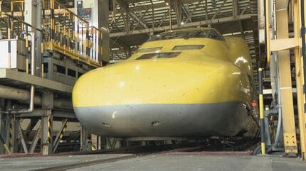 見ると幸せになる”新幹線 ドクターイエロー 今月引退の車両はJR東海