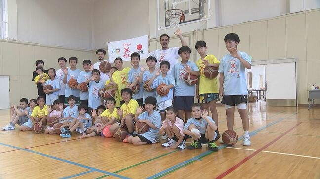 地元ゆかりのBリーグ選手 宮崎市の病院を訪問し闘病中の子どもたちと交流|TBS NEWS DIG