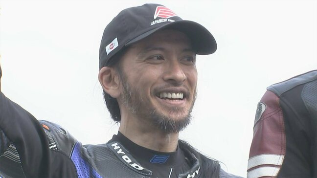 【 長瀬智也 】　TOKIO解散後の初レース参戦　「今日来た子どもたちの心の中にもポッと火がついてくれれば」　次世代への盛り上がりに期待|TBS NEWS DIG