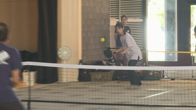 「とっつきやすいがやり出すと難しい」 アメリカ発祥のニュースポーツ　ピックルボールの体験イベント　山口市|TBS NEWS DIG