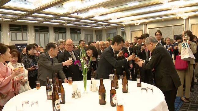 企業が見通す今年の”変化”は 街づくり・流通・金融・・・”変化の年”巳年の新年祝賀会でトップに聞く |TBS NEWS DIG