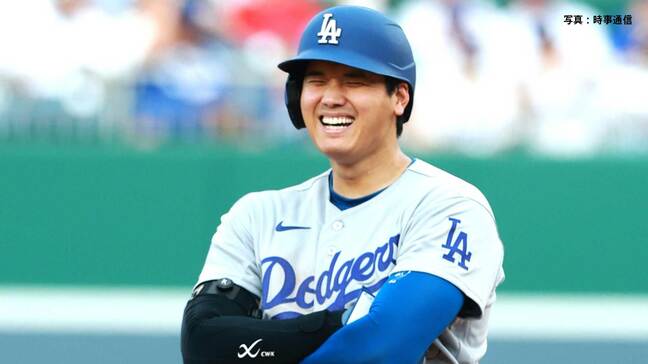 大谷翔平 第4打席に内野安打で53試合連続出塁！アジア出身選手新記録達成、球団記録2位タイに浮上|TBS NEWS DIG