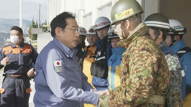 岸田総理「必ず戻れるために環境整備を」初めて能登半島地震の被災地へ|TBS NEWS DIG