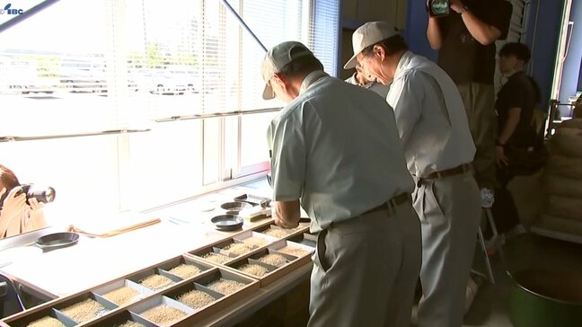 2024年度のコメの初検査作業始まる　検査を前に豊作と収穫の安全を祈願する神事も　岩手・奥州市|TBS NEWS DIG