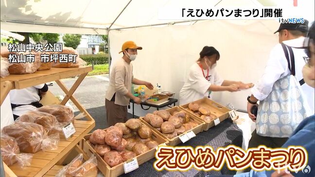自慢のパンが集結!「えひめパンまつり」盛況|TBS NEWS DIG