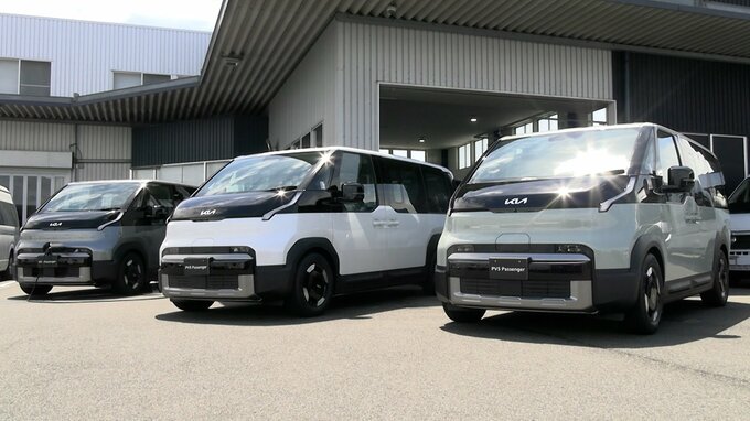 「Kia」の電気自動車を扱うディーラーが倉敷市にオープン　ミニバンと貨物仕様　キャンピングカーへのカスタムも【岡山】　|TBS NEWS DIG
