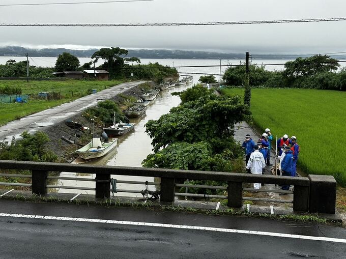 【続報】川に転落の車か…車の一部「出てきた」警察と消防が捜索再開　運転手が行方不明　島根・出雲市　|　BSSニュース | BSS山陰放送