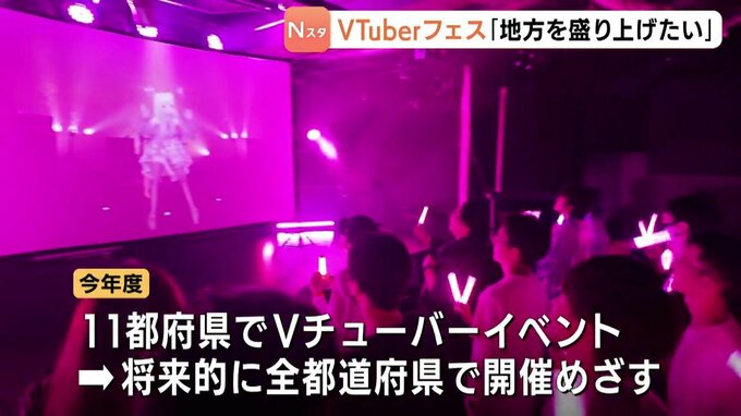 CGキャラクターが動画配信　バーチャルYouTuberが広島市内でイベント「ＶTuberフェス」　今年度11都府県で　将来的には全都道府県での開催目指す　|　RCC NEWS | 広島ニュース | RCC中国放送