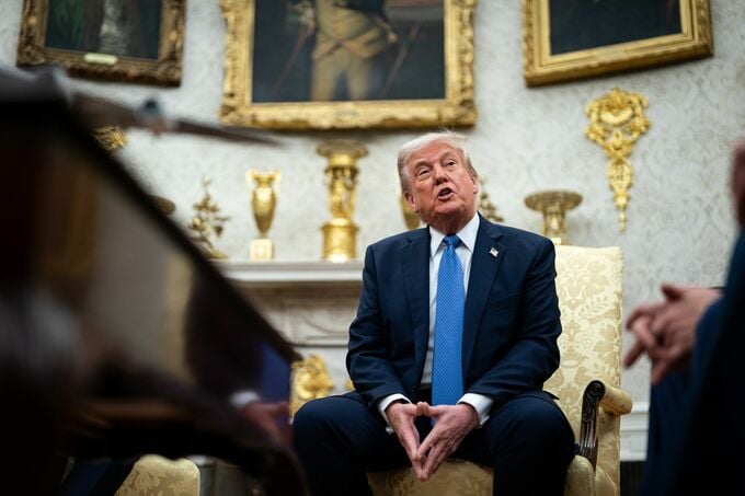 トランプ氏、新たな所得減税を示唆－米財務長官は関税交渉進展と強調