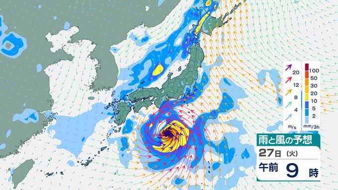 「台風10号(サンサン)」27日(火)から28日(水)にかけ本州を直撃する可能性　進路は？　アメリカ・ヨーロッパの予想は？　去年の台風7号と似たルートか　強い勢力で日本へ|TBS NEWS DIG