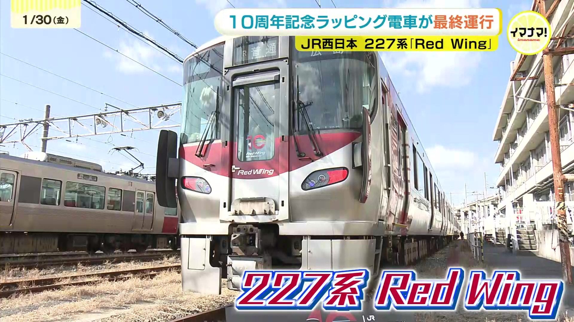 広島がさらに盛り上がれば」JR西日本227系