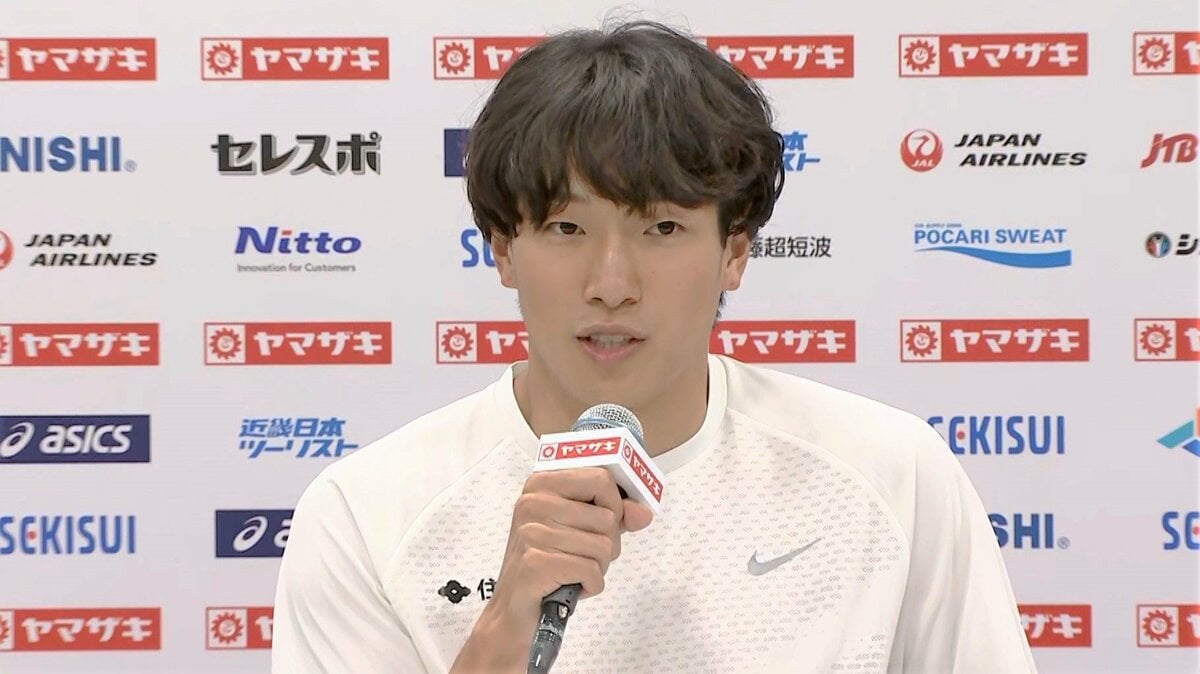 泉谷駿介「負けられない気持ちもあるんで」ハードル＆走幅跳の“二刀流