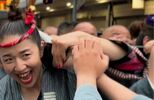 【 浜口京子 】　「三社祭では、おみこしを担がせていただきました」　「粋」で「いなせ」な祭り衣装を披露　神輿担いで三社祭を堪能|TBS NEWS DIG